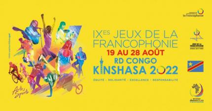  Appel à concours national 9ème édition des Jeux de la Francophonie qui se dérouleront du 19 au 28 août 2022 à Kinshasa (RDC); Credit: 